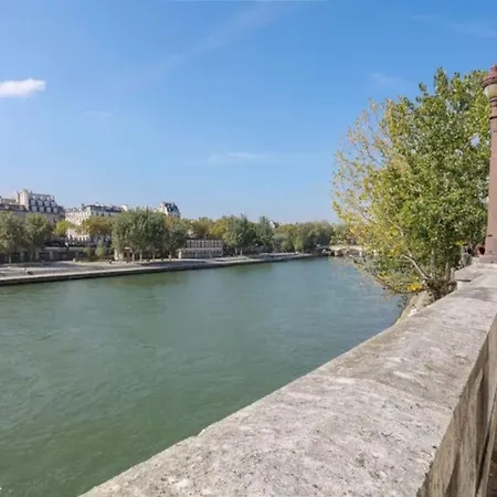 Designappart - Ile Saint-louis, Notre-dame, Marais Lägenhet *